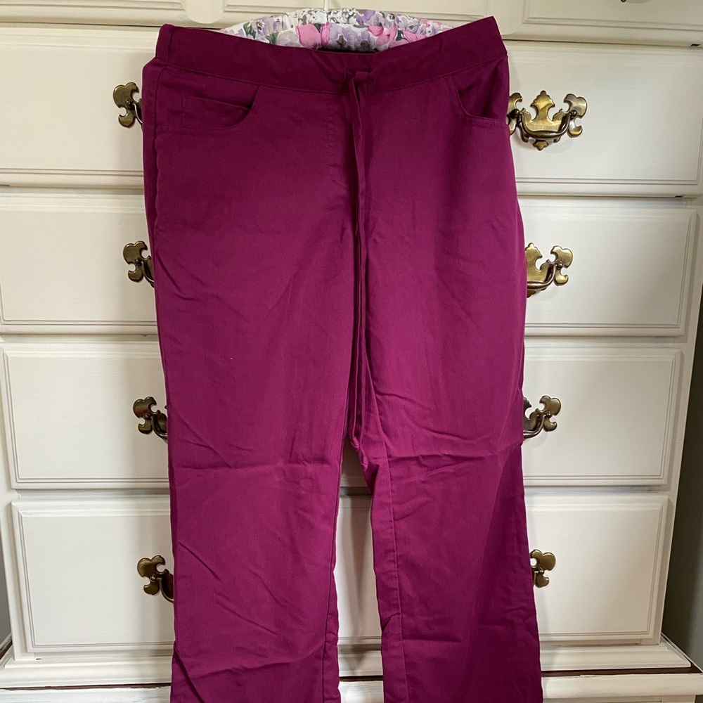 Wine Scrub pants 5 pocket XXSP